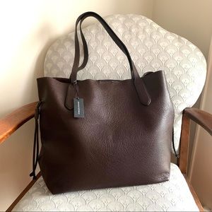 Banana Republic Leather Unstructured Tote